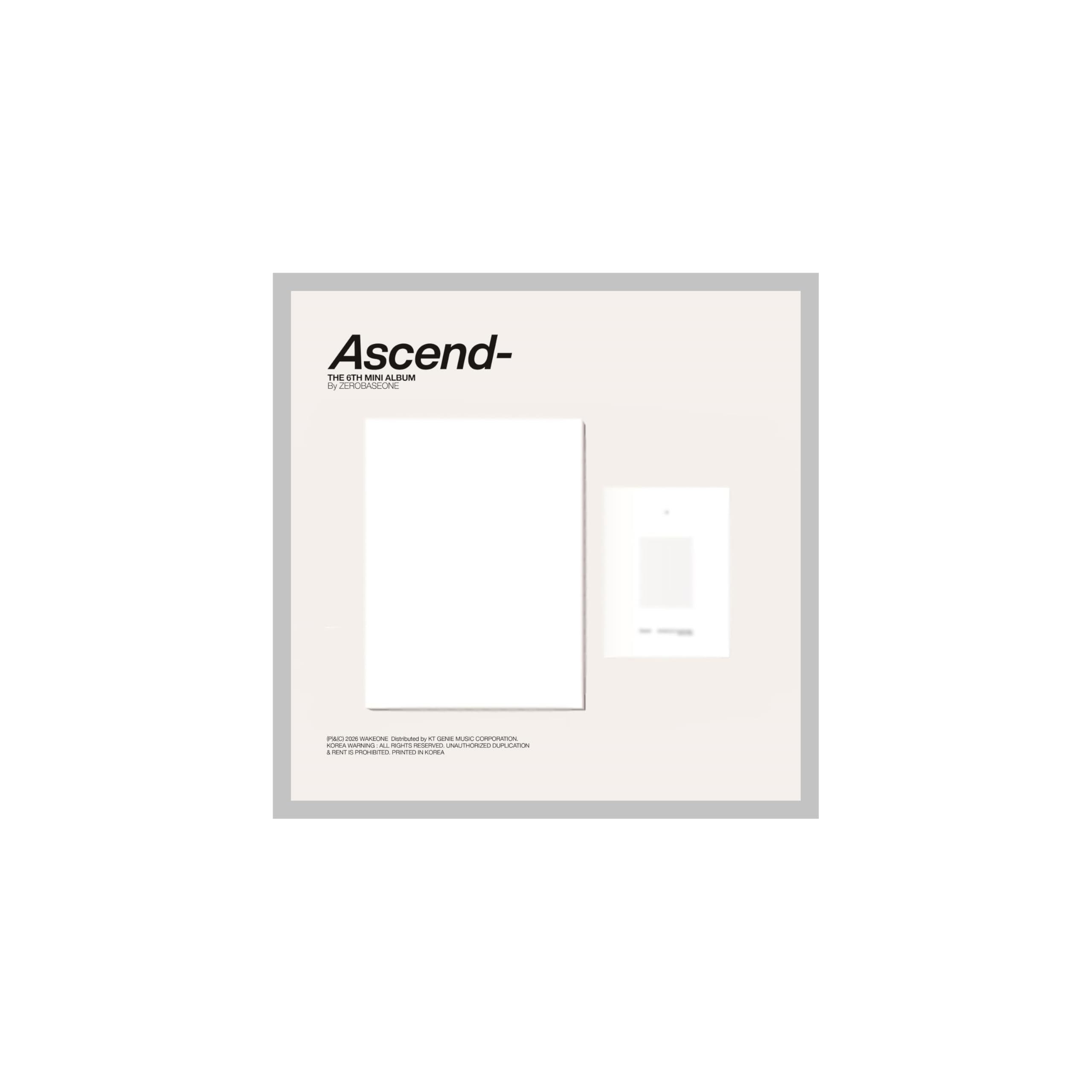 Amazon.co.jp: (2バージョンセット:1スタンダード+1枚11) ZEROBASEONE